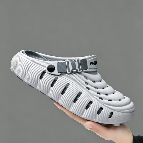 Cloud Recovery Slippers in Cloud Grey