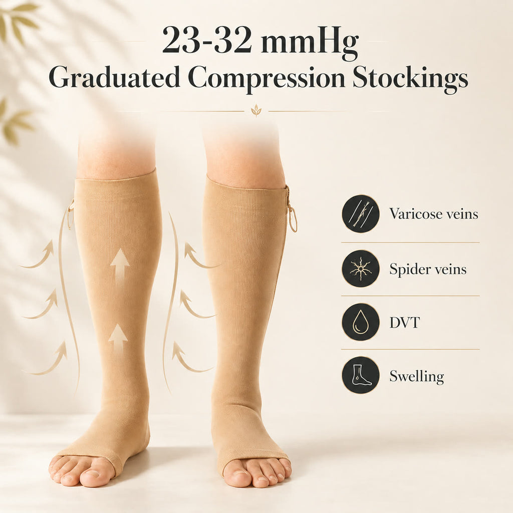 Graduated compression levels